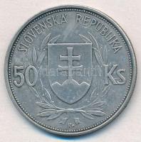 Szlovákia 1944. 50K Ag "Függetlenség 5. évfordulója" T:2 karc
Slovakia 1944. 50 Korun Ag ...