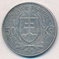 Szlovákia 1944. 50K Ag "Függetlenség 5. évfordulója" T:2 karc
Slovakia 1944. 50 Korun Ag ...