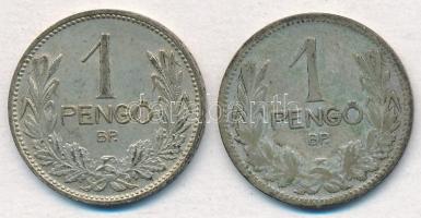 1926-1938. 1P Ag (2xklf) T:2-3 patina
Adamo P6