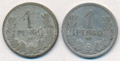 1926-1927. 1P Ag (2xklf) T:2-,3 patina
Adamo P6