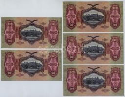 1930. 100P (5x) sorszámkövetők T:I,I-