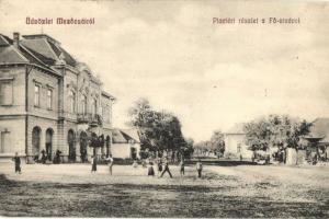 1916 Mezőcsát, Piac tér, Fő utca, Korona szálloda. Kiadja a mezőcsáti fogy. szövetkezet