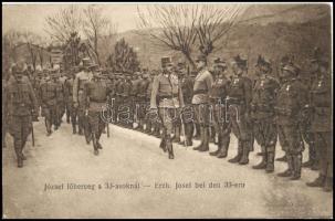 1917 Tábori posta képeslap "K.u.k. INFANTERIEREGIMENT No.33." +"TP 642" 1917 Fie...