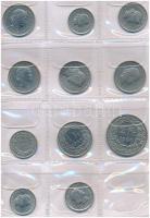 Svájc 33db-os vegyes fémpénz tétel, közte 1db ezüst, kis albumban T:2,2-
Switzerland 33pcs of vario...