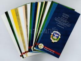 A Magyar Pénzverő ezüst- és színesfém emlékérméivel kapcsolatban kiadott tájékoztató lapok 2005-2011...