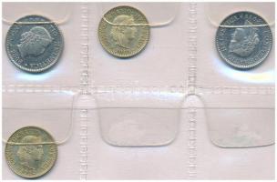 Svájc 40db-os vegyes fémpénz tétel kis albumban T:2
Switzerland 40pcs of various coins in small alb...
