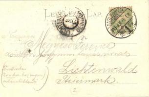 1903 Nagykanizsa, Új honvéd laktanya. Kiadja Alt és Böhm