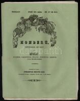 1846 Honderü. Szépirodalmi, művészeti és divatlap. 24-26. számok. 3 füzetben
Szerk.: Petrichevich H...