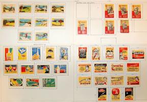 1964-1970 677 db-os szlovák gyufacímke gyűjtemény szépen feldolgozva