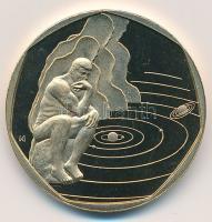 2000. 200Ft Cu-Ni-Zn 2000. évforduló / Rodin: a Gondolkodó, a Naprendszer dísztokban T:PP felületi k. Adamo EM164