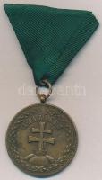 1939. Magyar Bronz Érdemérem aranyozott bronz kitüntetés mellszalagon T:2 kopott aranyozás Hungary 1939. Hungarian Bronze Merit Medal gilt Br decoration with ribbon C:XF worn gilding NMK 392.