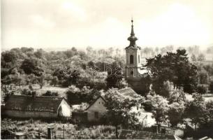 Velence - 5 db modern városképes lap: Református templom, Általános iskola, autóbusz, Nádtermelő Vál...