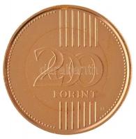 2009. 200Ft aranyozott forgalmi érme T:2