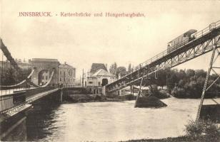 Innsbruck, Kettenbrücke, Hungerburgbahn / bridge, hybrid funicular railway