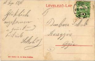 1910 Temesvár, Timisoara; Józsefvárosi pályaudvar, vasútállomás. Kiadja Káldor Zs. és Társa / Bahnho...