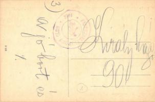 Tenke, Tinca; Járásbíróság / district court + 1912 Pestújhelyi Sport Club pecsétje