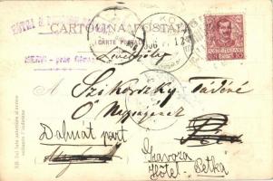 1906 Nervi, La Stazione / railway station