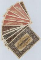 1920-1923. 11db-os vegyes magyar korona bankjegy tétel T:II,III