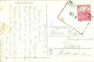 Lőcse, Levoca; Levocská biela paní / Leutschauer weisse Frau / Lőcsei fehér asszony. Kiadja Braun Fü...