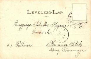 1901 Kassa, Kosice; Forgách utca, dóm, székesegyház, Friedman Vilmos üzlete. Divald műintézetéből 6....