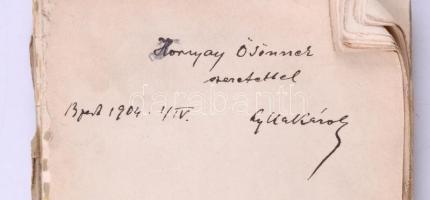 Lyka Károly: Kis könyv a művészetről. Bp., Singer és Wolfner. DEDIKÁLT! Kötés hiányzik, ceruzás bele...