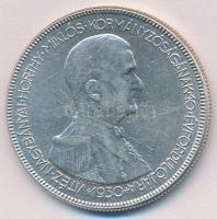 1930. 5P Ag Horthy jobbra T:2 Adamo P8