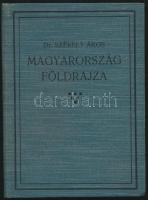 Dr. Székely Ákos: Magyarország földrajza. 1927, Szerző kiadása. Kiadói egészvászon kötés, tollas bejegyzésekkel, egyébként jó állapotban.