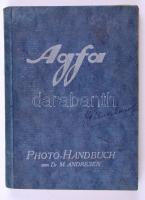 Andersen, Dr. M. Andersen: Agfa. Photo-Handbuch. H.n., é.n. Kiadói papírkötés, gerincnél kissé szétvált, kissé kopottas állapotban.