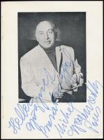 Gyarmathy, Michel: Mosolyok és könnyek. Paris, 1970. DEDIKÁLT! Kiadói papírkötés, jó állapotban