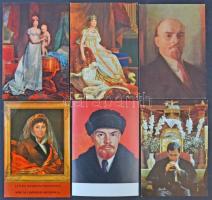 80 db MODERN híres ember motívumlap / 80 modern motive postcards with famous people