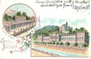 36 db RÉGI osztrák, német és cseh városképes lap több lithoval / 36 pre-1945 town-view postcards fro...