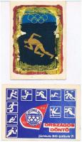 21 db MODERN olimpiai sportlap / 21 modern sport motive postcards about the Olympic Games