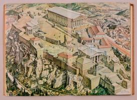 Al. N. Oekonomídis: Az Athéni-i akropolisról. Térképes útmutató. Fordította: Néna Papakonstantínu. A...