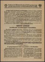 cca 1910 Kolozsvári (Heinrich József-féle) gyógyszappanok ismertetője