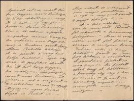 cca 1900 Marilla Szanatórium fejléces levélpapírja