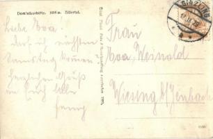 1929 Zillertal (Uderns), Dominikushütte 1684 m / rest house, tourist hut, chalet. Ernst Pfund photo