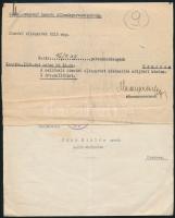 1939 Komárom, M. kir. honvéd állomásparancsnokság által a Szent Jobb fogadása alkalmából kiadott dicséret