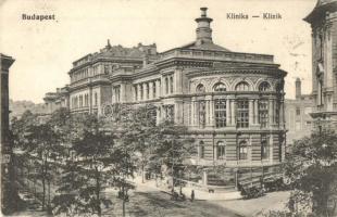 1915 Budapest IX. Üllői úti klinikák a Mária utca sarkán (EK)