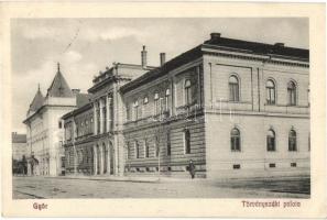 Győr, Törvényszéki palota. Kiadja Herman Izidor