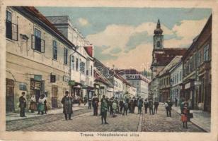 Nagyszombat, Tyrnau, Trnava; utcakép / Hviezdoslavová ulica / street