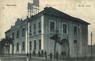 1916 Újverbász, Verbász, Novi Vrbas; M. kir. posta / post office (fl)