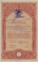 Budapest 1917. "A magyar korona országai 6%-kal kamatozó Járadékkölcsön" államadóssági köt...