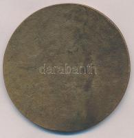 1936. "Vivát Béla Xavér a nagy skót telivér" Br emlékérem (57mm) T:2