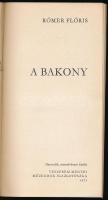 Rómer Flóris: A Bakony. 1971, Veszprém Megyei Múzeumok Igazgatósága. Kiadói papírkötés, jó állapotba...