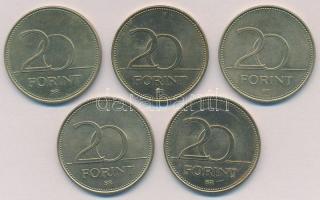 2003. 20Ft "Deák Ferenc" (5x) T:1-,2