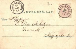 1899 Csíkszereda, Miercurea Ciuc; Vasútállomás, vasutasok, Polgári leányiskola, Csíksomlyói templom,...