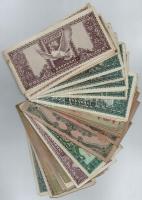 50db-os vegyes magyar pengő bankjegy tétel T:III,III-