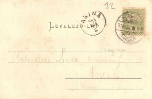 1904 Segesvár, Schässburg, Sighisoara; utcakép. Kiadja W. Nagy / street view (EK)