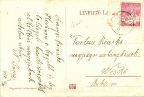 1917 Okány, vasútállomás  / Bahnhof / railway station (fa)