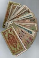 100db-os vegyes magyar pengő bankjegy tétel T:III,III-